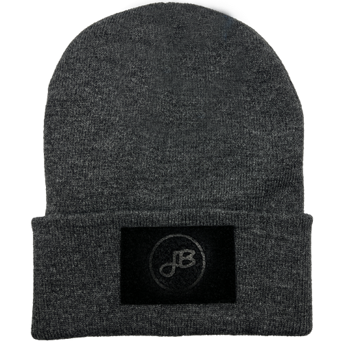 Slap Patch Beanies Dark Gray