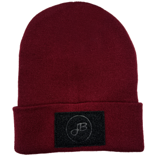 Slap Patch Beanies Burgundy