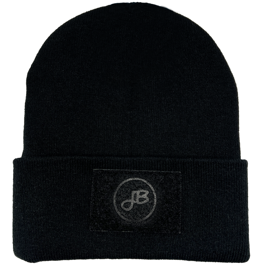 Slap Patch Beanie Black